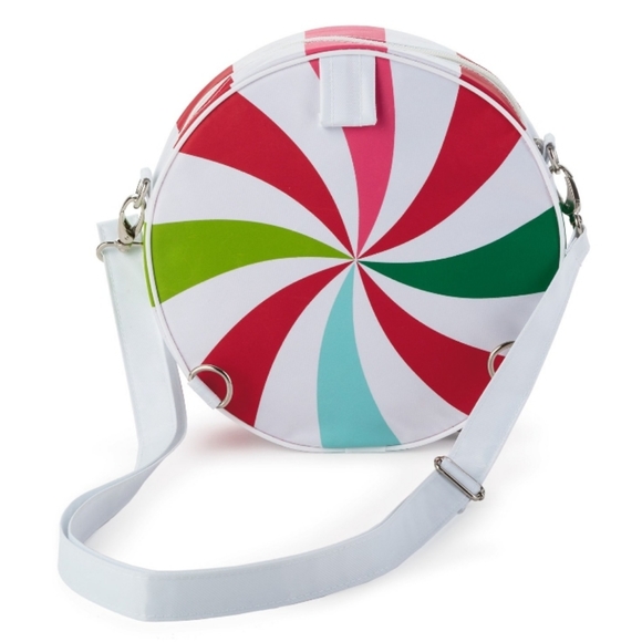 Hallmark Handbags - Hallmark North Pole Clementine The Elf's Peppermint Convertible Bag
